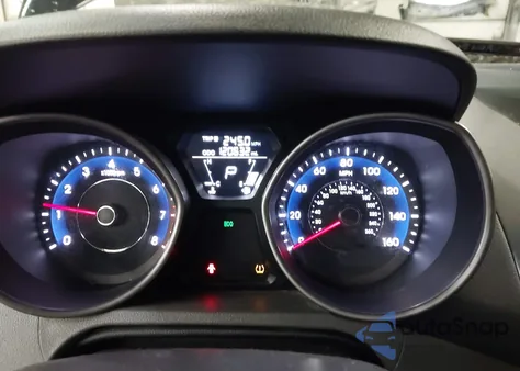 2013 Hyundai Elantra Gls из США, поврежденный, VIN 5NPDH4AE1DH321095